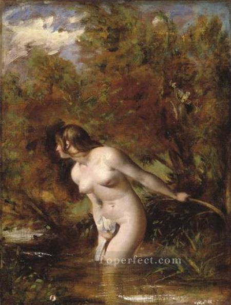 Musidora The Bather William Etty nude Oil Paintings
